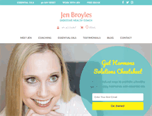 Tablet Screenshot of jenbroyles.com